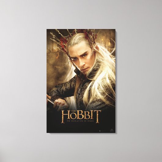 Thranduil Poster 1 Canvas Afdruk (Voorkant)