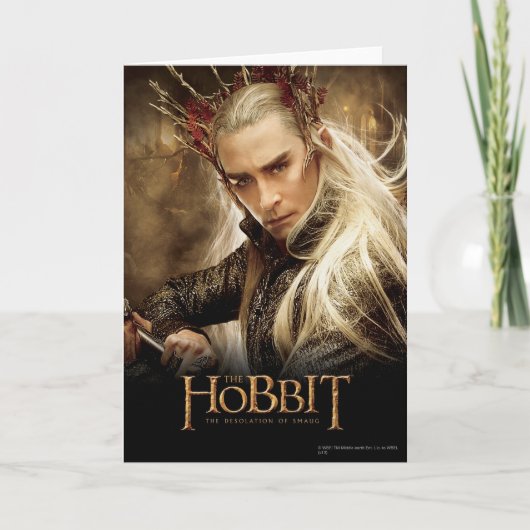 Thranduil Poster 1 Kaart (Voorkant)