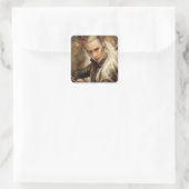 Thranduil Poster 1 Vierkante Sticker (Tas)