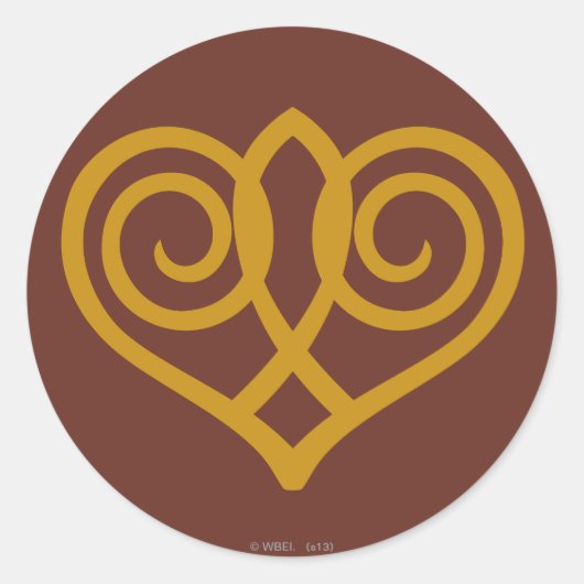 Thranduil Symbool Ronde Sticker (Voorkant)