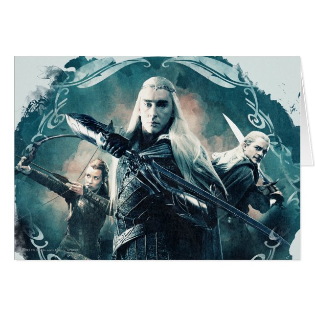 Thranduil, TAURIEL™ en LEGOLAS GREENLEAF™ Graphic (Voorkant Horizontaal)