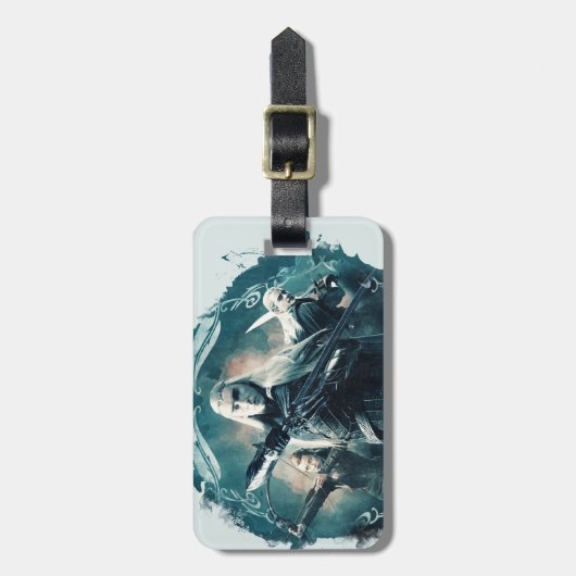Thranduil, TAURIEL™ en LEGOLAS GREENLEAF™ Graphic Bagagelabel (Voorkant verticaal)