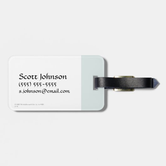 Thranduil, TAURIEL™ en LEGOLAS GREENLEAF™ Graphic Bagagelabel (Achterkant horizontaal)