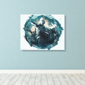 Thranduil, TAURIEL™ en LEGOLAS GREENLEAF™ Graphic Canvas Afdruk (Insitu (Houten vloer))