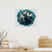 Thranduil, TAURIEL™ en LEGOLAS GREENLEAF™ Graphic Poster (Keuken)