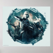 Thranduil, TAURIEL™ en LEGOLAS GREENLEAF™ Graphic Poster (Voorkant)