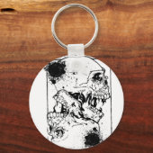 Thrash 02 van Chaveiro Headbanger Sleutelhanger (Voorkant)