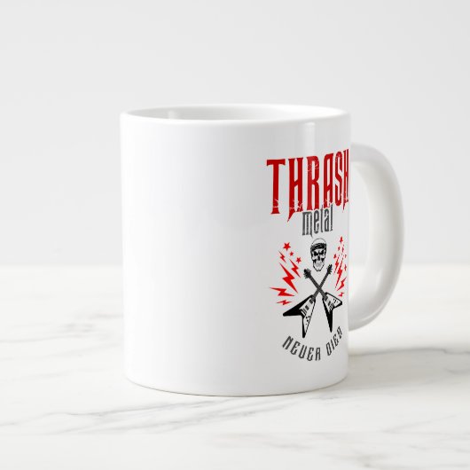 Thrash Metal gaat nooit dood Grote Koffiekop (Voorkant rechts)
