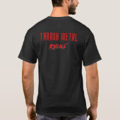 Thrash Metal is de Baas T-shirt (Achterkant)