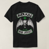 THRASH METAL OVERKILL NIEUW JERSEY AMERICA T-SHIRT (Design voorkant)