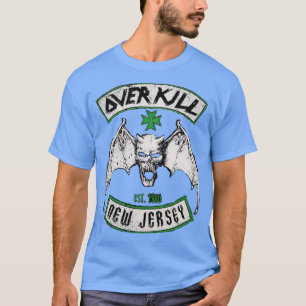 THRASH METAL OVERKILL NIEUWE JERSEY T-SHIRT