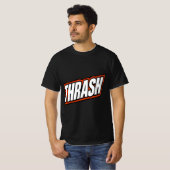 Thrash T-shirt – Metal & Schaats geïnspireerd desi (Voorkant volledig)