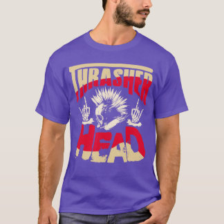 Thrasher Head grappige retro T-shirt