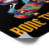 Thrasher Skeleton Halloween kostuum Poster (Hoek)