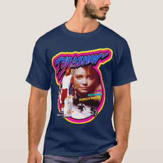 Thrashin Skatboard 80S Movies vriend T-shirt
