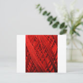 thread Beaudient Gradient Digital Art Flowers Flor Briefkaart (Staand voorkant)