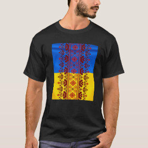 Thread Embroidery - Oekraïens Folk Ethnic Pattern T-shirt