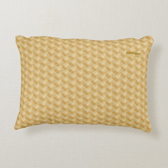 Thread of Gold Accent Pillow Accent Kussen (Achterkant)