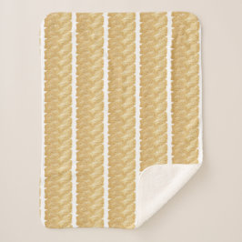 Thread of Gold Sherpa Blanket - Adiela Akoo Sherpa Deken