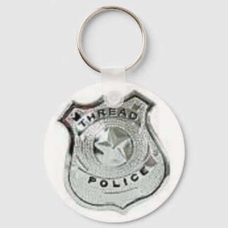 thread Police badge Sleutelhanger