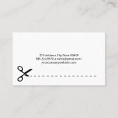 Thread Reels | Seamstress | Tailor Visitekaartje (Achterkant)