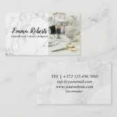 Thread Reels | Seamstress-Visitekaartje Visitekaartje (Voorkant / Achterkant)