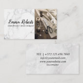 Thread Reels | Seamstress-Visitekaartje Visitekaartje (Voorkant / Achterkant)