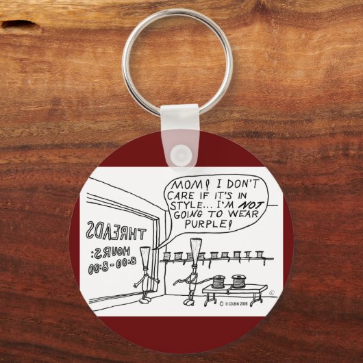 Thread Shop Sleutelhanger (Achterkant)