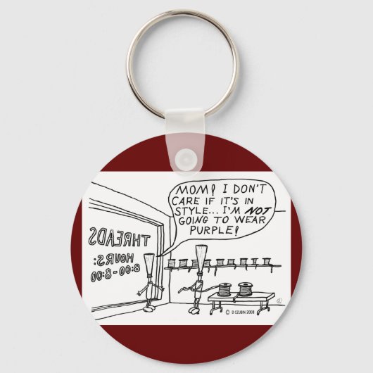 Thread Shop Sleutelhanger (Achterkant)