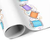 Thread Spools Cadeaupapier (Rol Hoek)