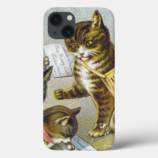 Thread Trade Card, 1880 Case-Mate iPhone Case (Achterkant)