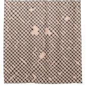Threadbare visnetten Shower Curtain Douchegordijn (Voorkant)