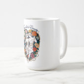 Threaded in Eternity T-Shirt | Elegant Couple Koffiemok (Voorkant rechts)