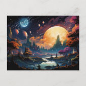 Threadfall van de Oranje planeet Briefkaart (Voorkant)