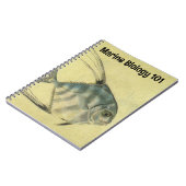  Threadfin Trevally, Afrikaanse Pompano vis Notitieboek (Linkerzijde)