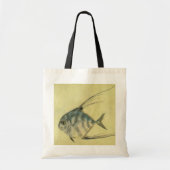 Threadfin Trevally, Afrikaanse Pompano vis Tote Bag (Voorkant)