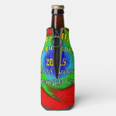 Threadhead reünie bij Crawfish Fest Flesjeskoeler (Fles Achterkant)