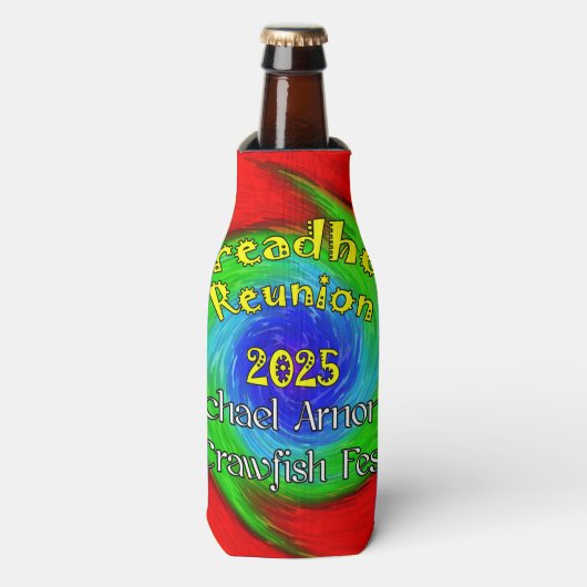 Threadhead reünie bij Crawfish Fest Flesjeskoeler (Fles Voorkant)