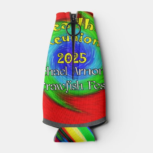 Threadhead reünie bij Crawfish Fest Flesjeskoeler (Achterkant)