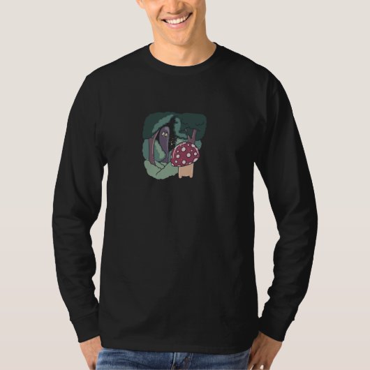 Threadless Aidadaism Je vraagt een vreemdeling 4 d T-shirt (Voorkant)