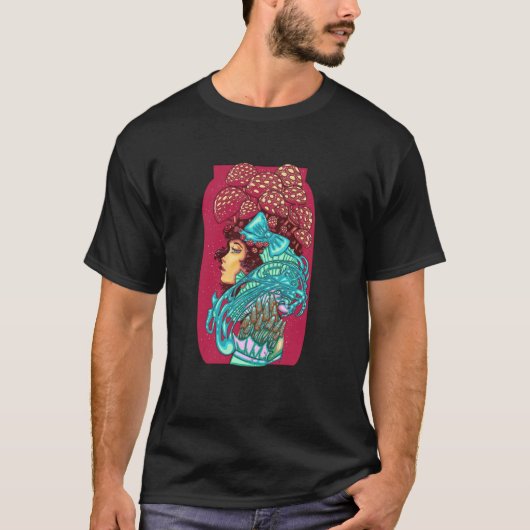 Threadless Aidadaisme In Een Parasitaire Geestesto T-shirt (Voorkant)