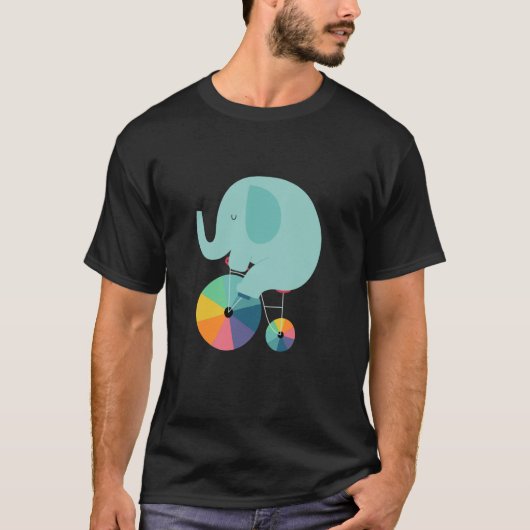 Threadless Andy Westface Beautiful Ride Grafisch T-shirt (Voorkant)