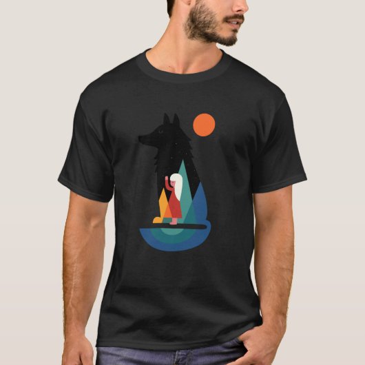 Threadless Andy Westface Beste Vriend Grafisch T-shirt (Voorkant)