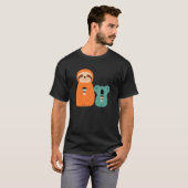 Threadless Andy Westface Coffee Buddy Grafisch T-shirt (Voorkant volledig)