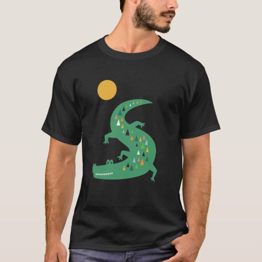 Threadless Andy Westface Zonnebad Grafisch T-shirt (Voorkant)