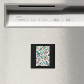 Threadless Carly Watts Kerstboom Ubles Grafisch Magneet (Insitu (Vaatwasser))