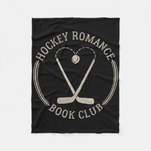 Threadless Grey Sky Chai Hockey Romance Boekenclub Fleece Deken
