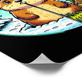 Threadrock Winter Of Lente Groundhog Day, Klein, Poster (Hoek)