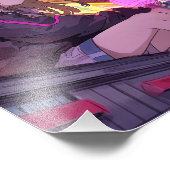 【Threads限定イラストポスター】寿司娘 GenerativeAI Foto Afdruk (Hoek)