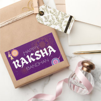 Threads of Love – Raksha Bandhan Celebration Rechthoekige Sticker